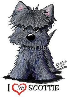 scottie dog tshirt nightshirt scottish terrier designs