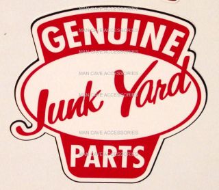 genuine junk yard parts vinyl decal sticker ford mopar time