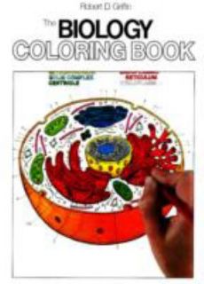 Biology Coloring Book by Robert D. Griffin 1986, Paperback