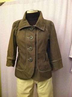 Beautiful Robert Lewis jacket size L close to Army green color very 