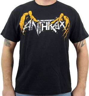 anthrax thrash metal claws men s t shirt