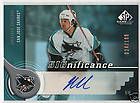 JONATHAN CHEECHOO 2005 06 UD SP GAME USED SIGNIFICANCE AUTOGRAPH 100 