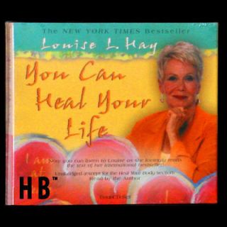   YOU CAN HEAL YOUR LIFE Louise L. Hay 4 CDs Self Esteem Affirmations