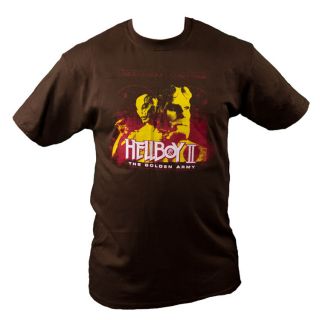 hellboy logo brown male t shirt more options size from