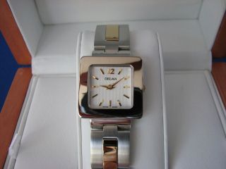 Delma Swiss Made Carmen Series Quartz Watch MSRP $3289.00