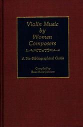   Music by Women Composers by Rose Marie Johnson 1989, Hardcover