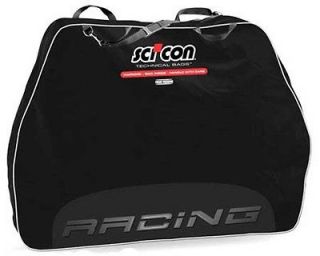 scicon travel plus racing bike travel case black one day