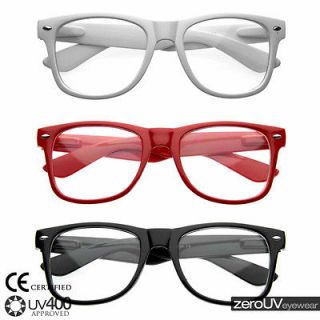 New nerd geek clear lens dork costume wholesale glasses (3 pack) 9013 