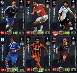 Panini Champions League 10/11   Choose the Fans Favourite you need 