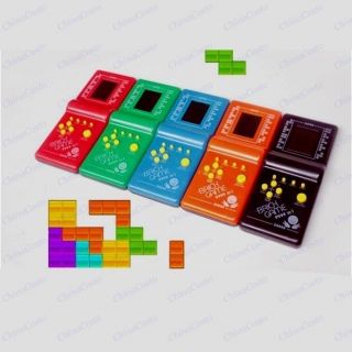   vintage Tetris Brick handheld Arcade Game Travel Pocket toys