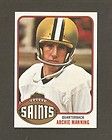 1976 topps football 485 archie manning new orleans sai buy