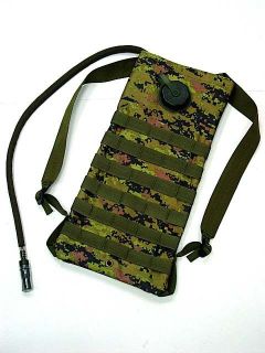usmc molle 3l hydration water backpack cadpat camo from hong