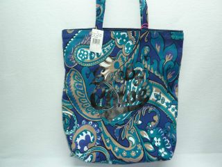 See by Chloe Gimmick Printed Casmere Sky Blue Tote Handbag Bag Satchel 