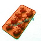 HOT Silicone Frog Bee animals CHOCOLATE CAKE SOAP baking MOLDS MOULDS 