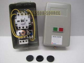 new 5 hp single phase magnetic starter motor control this