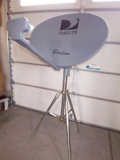 NEW Directv HDTV Portable Satellite Kit RV TRipod Meter