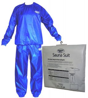 sweat suit by greenhill sauna suit new blue s xxl