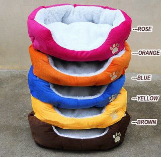 ON SALE Soft Fleece Pet Dog Cat Bed House with Soft Pad 5 colours