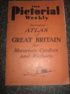 GAMAGES ~ The Pictorial Weekly Atlas of GB for Motorists Cyclists 
