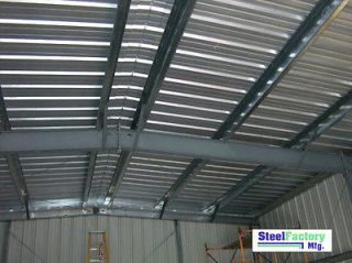 Steel Factory Mfg Prefab 30x40x10 Beam Frame Garage Building Materials 