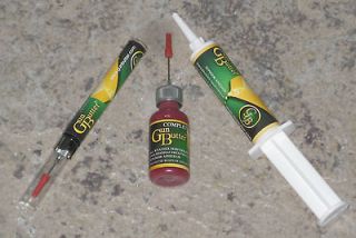 Gun Oil SHIPS 2DAY 3 Pak GUN BUTTER ~ Bottle ~ Pen Oiler ~ Grease 