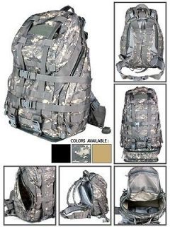   DAY EXPANDING MOLLE TACTICAL BACKPACK BUG OUT BAG NEW ACU CAMO NcSTAR