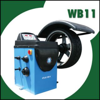 wheel balancer w hood computer spin tire machine new free