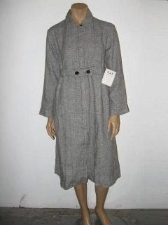 NEW size S or XS FLAX Linen ZIP SMOCK Dress/Duster many prints 