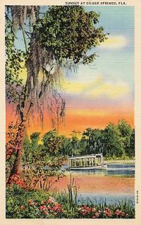 linen pc sunset at silver springs florida 