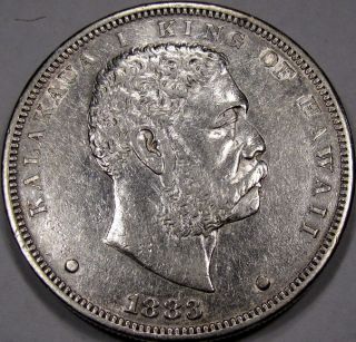   Silver Dollar Choice AU+ FLASHY and A VERY SCARCE COIN Neat Coin