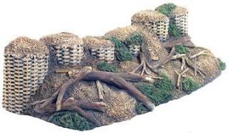 NEW Gabion Wall Section for 18th & 19th Century Dioramas Britains 