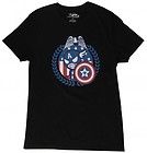 Tokidoki x Marvel Black Star Spangled Captain America Tee Men 3504