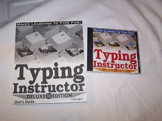 Newly listed Typing Instructor Deluxe 11 Edition Learn to Type 1995 