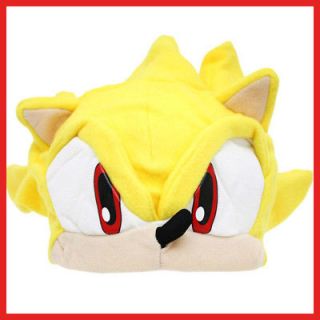 Sonic X Super Sonic Plush Hat /Beanie Cosplay/Costum​es