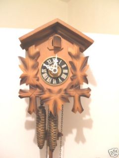 german two weights driven movement cuckoo clock 9 l from