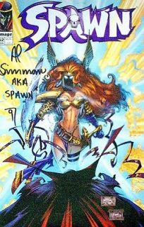 Spawn #62 Signed By Al Simmons/Todd McFarlane/1997 Image Comics