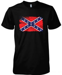   Flag Mens T Shirt Tee South Southern American States Rebel USA