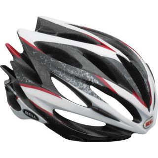 2013 Bell Sweep Road Bike cycling Helmet black white red sparker