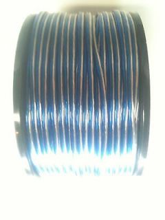 25 ft 16 Gauge SPEAKER WIRE GA Car or Home Audio AWG Blue and Silver