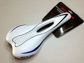 gub specialized competition road bike saddle white and blue time