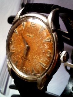 Swiss Wrist Watch Benrus 25 Jewels Man Mechanical Automatic 