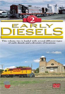Early Diesels Volume 2 DVD   Greg Scholl ALCO 420 AS 616 SW1200