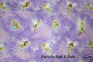   Fairy Lilac Purple Fern Leaf Butterfly Nursery Curtain Valance NEW
