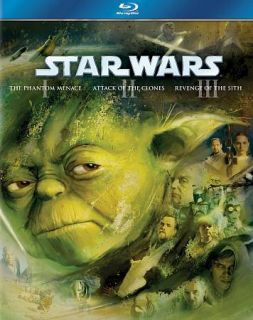 Star Wars Trilogy Episodes I III Blu ray 3 Disc Box Set~2011