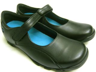 SALE Senior Girls Miss Rhino by Startrite Black Leather School Shoes 