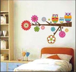 Love Owl on the Tree DIY Wall Sticker Decal with boxing YSZ171