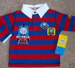 NEW THOMAS & FRIENDS THE TANK ENGINE TRAIN BOY SIZE 12 M MONTHS POLO 