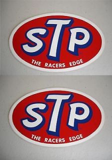 STP RACING STICKER DECAL VINTAGE RICHARD PETTY NASCAR TOOLBOX LOT of 
