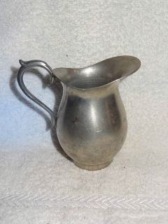 kurz tiel small pewter pitcher creamer made in holland time