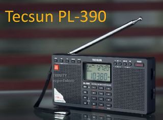 tecsun new pl390 pll world band w dual speaker radio
